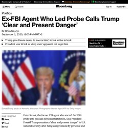 Donald Trump Is 'Clear and Present Danger' to U.S.: Ex-FBI Agent Peter Strzok
