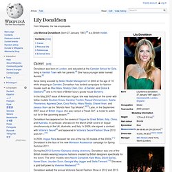 Lily Donaldson