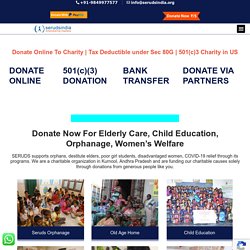 Donate Online for Charity Causes