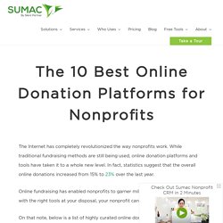 The 10 Best Online Donation Platforms for Nonprofits