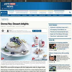 Donna Hay: Dessert delights