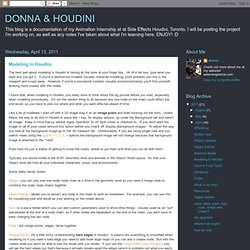 DONNA & HOUDINI: Modeling in Houdini
