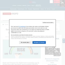 Bases de données client B to B et RGPD: les nouveaux risques