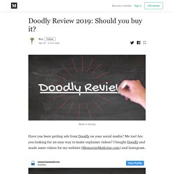 Doodly Review 2019: Should you buy it? - Bon - Medium