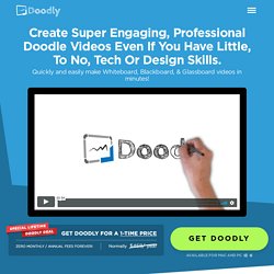 - Easily Create Whiteboard Doodle Videos In Minutes!
