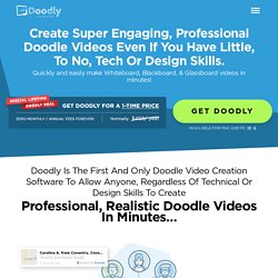 - Easily Create Whiteboard Doodle Videos In Minutes!