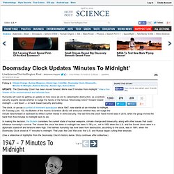 Doomsday Clock Updates 'Minutes To Midnight'