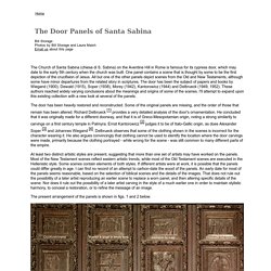 Door Panels of Santa Sabina