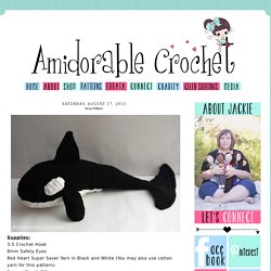 A[mi]dorable Crochet: Orca Pattern