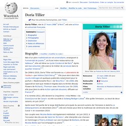 Doria Tillier
