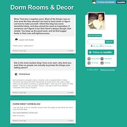 Dorm Rooms & Decor