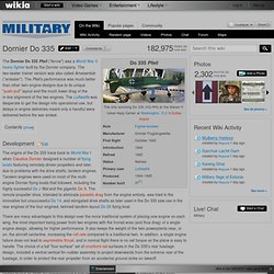 Dornier Do 335 - Military