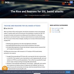 The Rise and Reasons for SSL based attacks