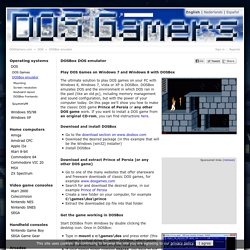 DOSBox DOS emulator