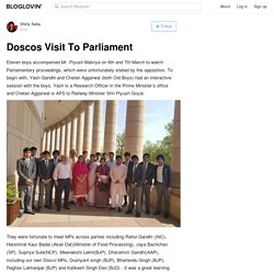 Doscos Visit To Parliament