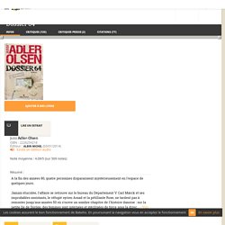 Dossier 64 - Jussi Adler-Olsen