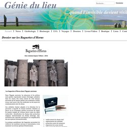 Dossier baguettes d'Horus - Génie du Lieu