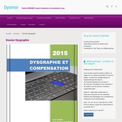 Dossier Dysgraphie