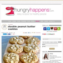 double peanut butter cookies