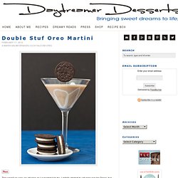 Double Stuf Oreo Martini