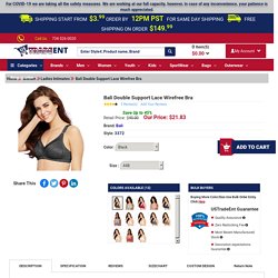 Buy Bali Bra 3372 Double Support Lace Wirefree Bra in Bulk Price