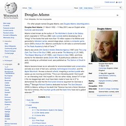Douglas Adams