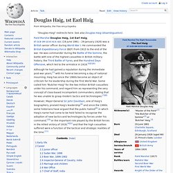 Douglas Haig, 1st Earl Haig