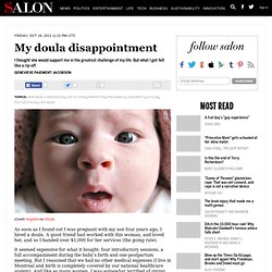 My doula disappointment