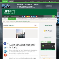 Energia nucleare in italia