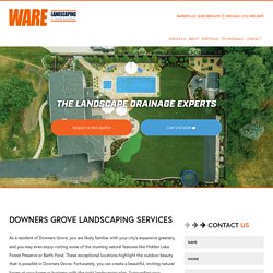 Downers Grove Landscaping Services