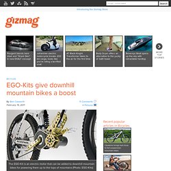 EGO-Kits give downhill mountain bikes a boost