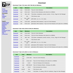 logiciel 7-Zip