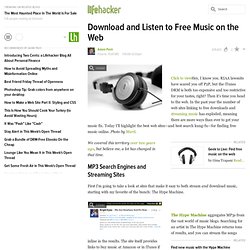 Feature: Download and Listen to Free Music on the Web