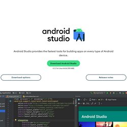 Download Android Studio and SDK tools  