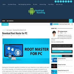 Download Root Master for PC - Android For Rooting