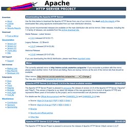 Download - The Apache HTTP Server Project