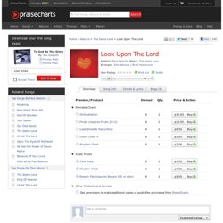 Download Look Upon The Lord Sheet Music (Paul Baloche)