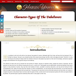 Read or download Character-Types Of The Unbelievers