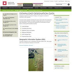 Download designation data