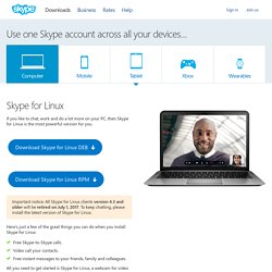 Download Skype for Desktop Computer