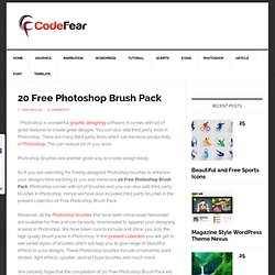 20 Free Photoshop Brush Pack