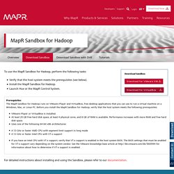 Download Hadoop Sandbox