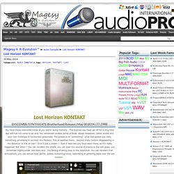 Download » Lost Horizon KONTAKT .:. Magesy.Pro