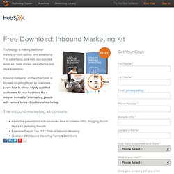 Inbound Internet Marketing Kit