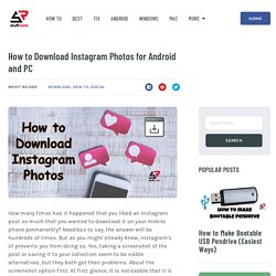 How to Download Instagram Photos for Android and PC - StuffRoots