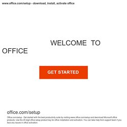 www.office.com/setup - download, install, activate office
