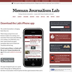 Download the Lab’s iPhone app