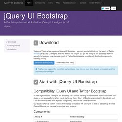Download jQuery UI Bootstrap