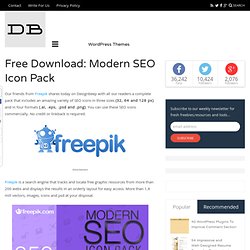 Free Download: Modern SEO Icon Pack