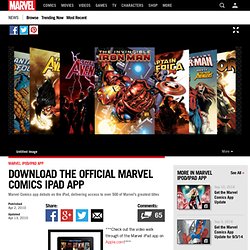 Download the Official Marvel Comics iPad App